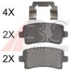 A.B.S. 37729 OE Brake Pad Set, disc brake